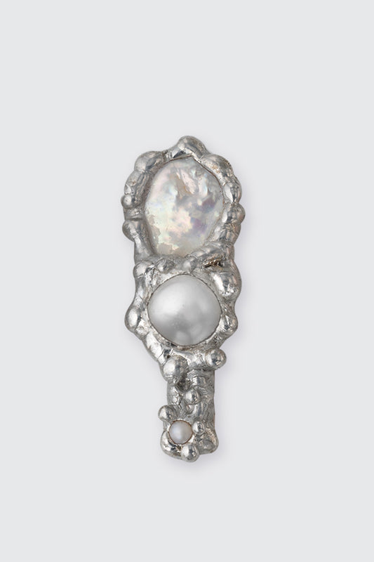 Pearl Trio  Bubble Barette