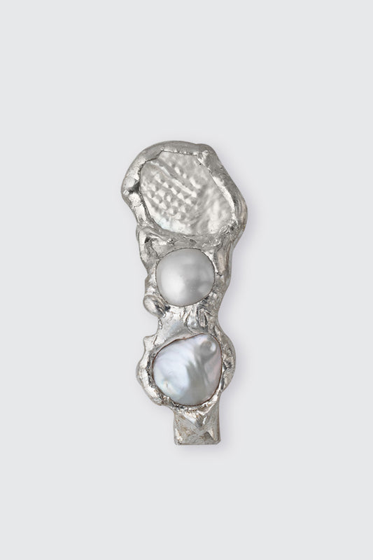 Pearl Trio Flux Barette